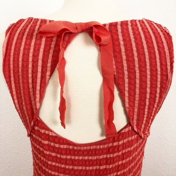 🪸Anthropologie Striped Dress, Size S, Pockets! - Picture 6 of 11